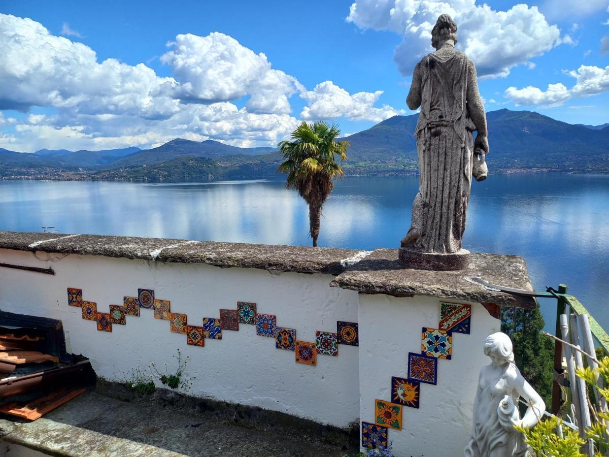 Antica Casa Al Lago Oggebio Exteriér fotografie