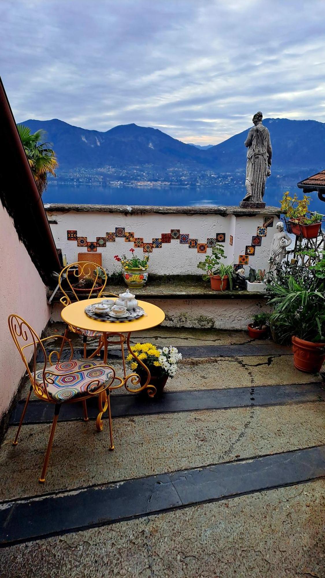 Antica Casa Al Lago Oggebio Exteriér fotografie