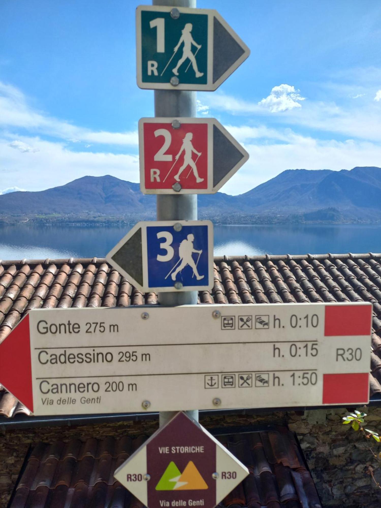 Antica Casa Al Lago Oggebio Exteriér fotografie